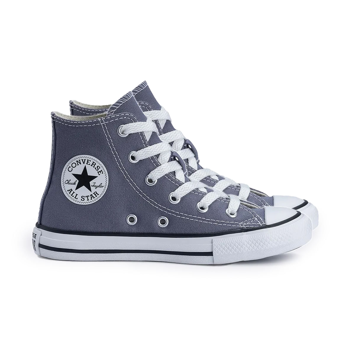 All Star Tenis CK04280050 CHUCK TAYLOR Roxo FoscoPretoBranco Sint -3-